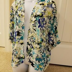 Sale! Harlowe and Graham Floral Kimono Cardigan